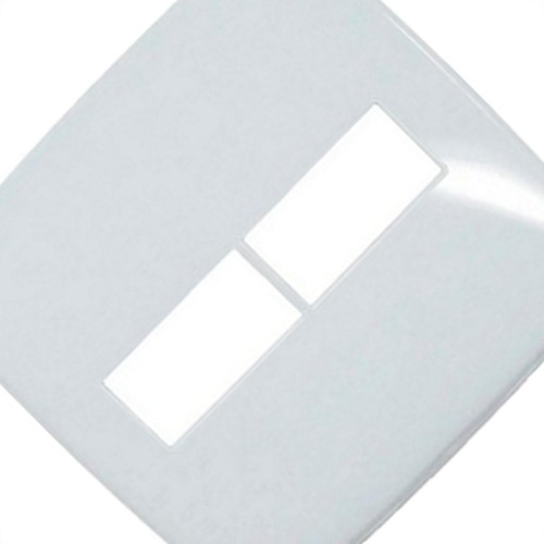 Placa Conjunto Modular Pialplus 4X4 - 1 Modulo Horiz. + 1 Modulo Horizontal 618511