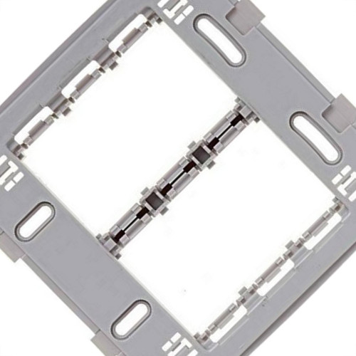 Suporte Modular Pialplus Placa 4X4 - 6 Horizontal - 12124