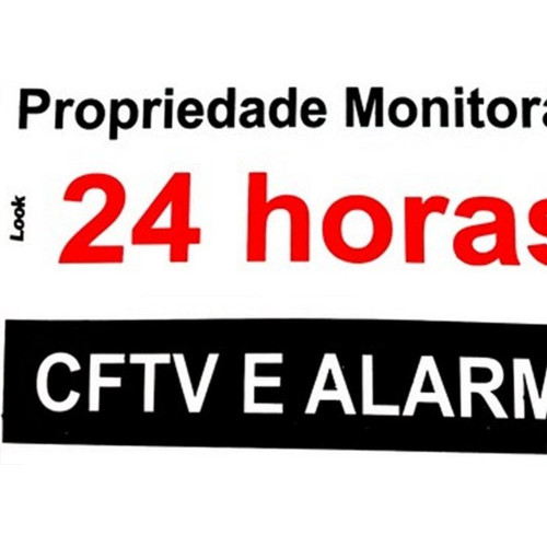Placa Look 15X15Cm (Monitorada 24 Horas) - Kit C/5 Pecas
