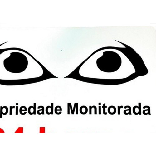 Placa Look 15X15Cm (Monitorada 24 Horas) - Kit C/5 Pecas