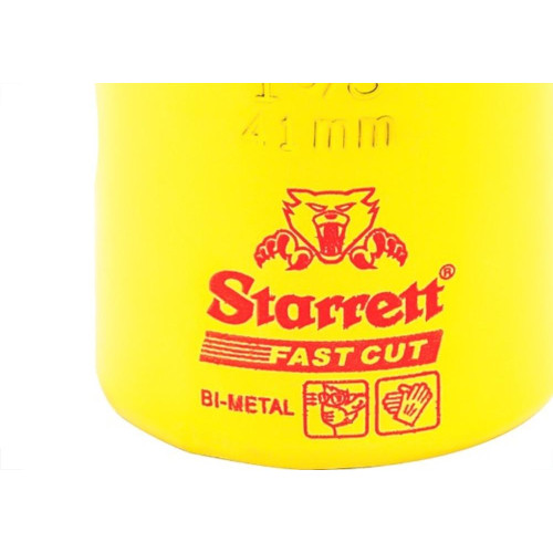 Serra Copo Starrett Aco Rapido 41Mm - H0158