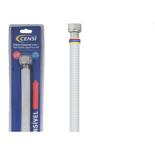 Acessorio Para Gas Engate Extensivel Gas/Agua Quente/Fria Censi 3 Em 1 - 7571