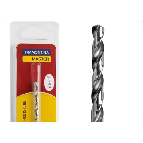 Broca Aco Rapido Tramontina Master 5,0Mm - 43141/129