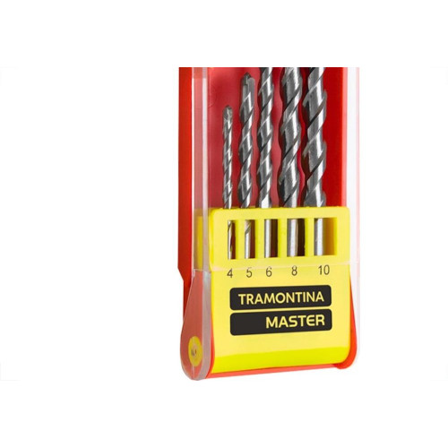 Broca Widea Jogo Tramontina 04 A 10Mm Com 5 Pecas - 43142/505