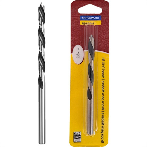 Broca Aco Carbono Madeira Tramontina 3 Pontas 7Mm - 43143/107