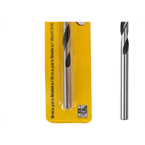 Broca Aco Carbono Madeira Tramontina 3 Pontas 7Mm - 43143/107