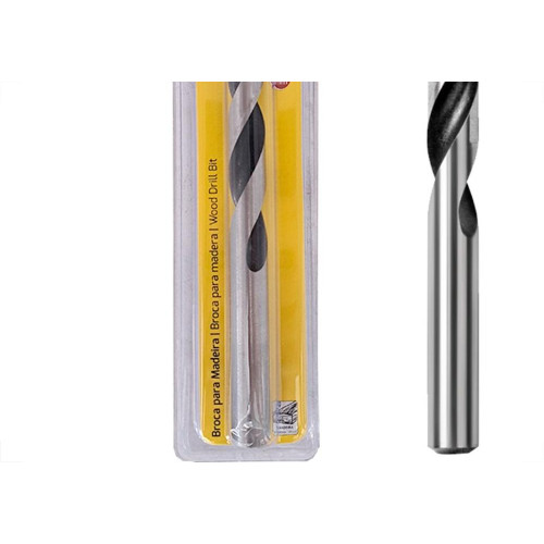 Broca Aco Carbono Madeira Tramontina 3 Pontas 12Mm - 43143/112
