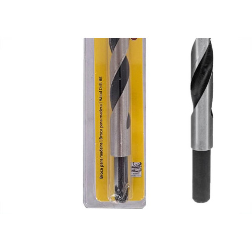 Broca Aco Carbono Madeira Tramontina 3 Pontas 14Mm - 43143/114