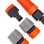 Esguicho Bico Reto Tramontina Engate Rapido + Engate Rosqueado Conjunto Com 4 Pecas - 78580/610