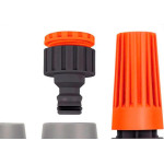Esguicho Bico Reto Tramontina Engate Rapido + Engate Rosqueado Conjunto Com 4 Pecas - 78580/610