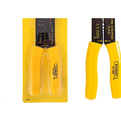 Alicate Descascador Eletricista Multiuso Stanley 9'' - 84223