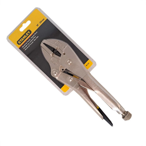 Alicate Pressao Stanley Mordente Curvo 10''