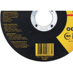 Disco Aco Inox Stanley 4.1/2''X1/25''X7/8'' - Fino 1,0Mm