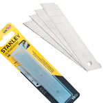 Lamina Estilete Larga Stanley 18Mm Com 10 Pecas