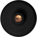 Plafon Decorativo Ilumi Preto 60W. Com 10 Pecas 1608 - Kit C/10 Pecas