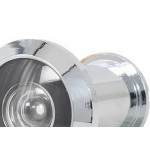 Visor Para Porta Soprano Latao Cromado