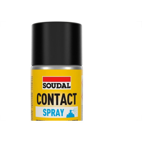 Cola De Contato Spray Soudal Transparente 2 Em 1 - 300Ml