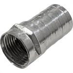 Conector Fio Coaxial Foxlux Compressao Rg-59 Pacote Com 20 Pecas
