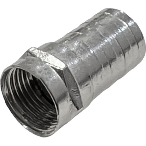 Conector Fio Coaxial Foxlux Compressao Rg-59 Pacote Com 20 Pecas