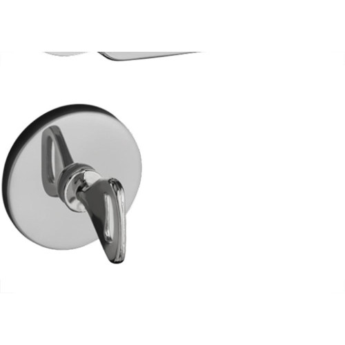 Fechadura Pado Concept Zamac 401 Banheiro Roseta Cromada