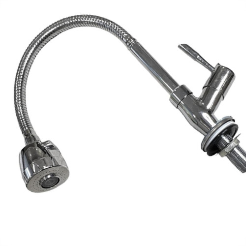 Torneira Gourmet Flex Mesa Bica Movel Metal Bognar Cromada 3069 - C-29 - 1/4 Volta