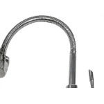 Torneira Gourmet Flex Mesa Bica Movel Metal Bognar Cromada 3069 - C-29 - 1/4 Volta