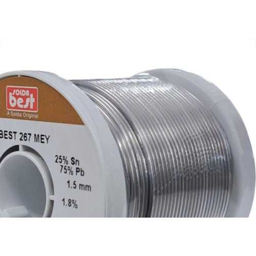 Solda Best Carretel 1,5Mm 267Mey - 500Gr. Marrom 153213