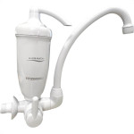 Torneira Bica Movel Filtro Abs Parede Lorenzetti Acquabella Branca