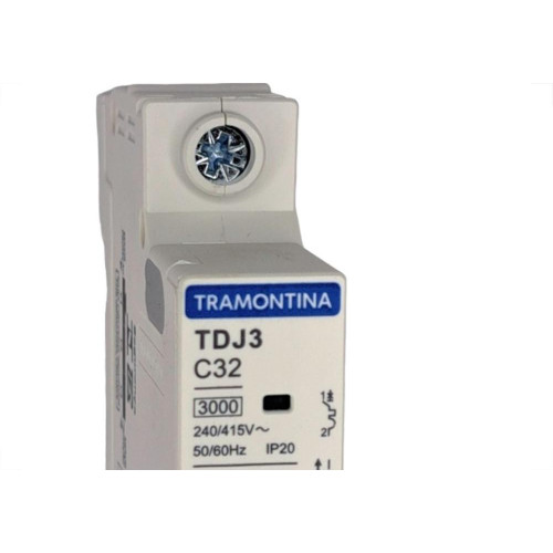 Disjuntor Tramontina ''Din'' Unipolar 32A. C