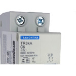 Disjuntor Tramontina ''Din'' Bipolar 6A. C