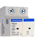 Disjuntor Tramontina ''Din'' Bipolar 25A. C