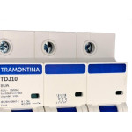 Disjuntor Tramontina ''Din'' Tripolar 80A. C