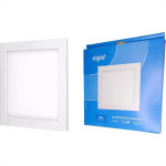 Plafon Led Embutir Elgin Quadrado 24W. 6500K. Bivolt Branco