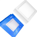 Plafon Led Sobrepor Elgin Quadrado 18W. 6500K. Bivolt