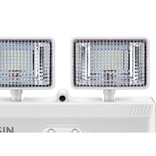 Luminaria De Emergencia Elgin Com Blocos De Led Autonomos 2000Lm Bivolt
