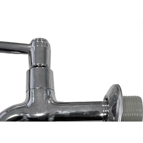 Torneira Jardim Metal Cromada Metrox 1130 Longa - C-72 - 1/2'' E 3/4'' - Lite