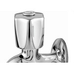 Torneira Jardim Metal Cromada Metrox 1130 Longa - C-50 - 1/2'' E 3/4'' - Lite