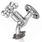 Torneira Jardim Metal Cromada Metrox 1130 Longa - C-33 - 1/2'' - Lite - 1/4 Volta
