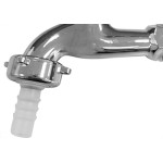 Torneira Jardim Abs Metrox 1130 - C-60 - 1/2''- 1/4 Volta Cromada