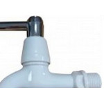 Torneira Jardim Abs Metrox 1130 Longa - W60 - 1/2'' - 1/4 Volta Branca