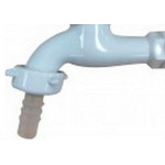 Torneira Jardim Abs Metrox 1130 Longa - W33 - 1/2'' - 1/4 Volta Branca