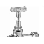 Torneira Jardim Metal Cromada Metrox 1130 Longa - 1/2'' Com Bico