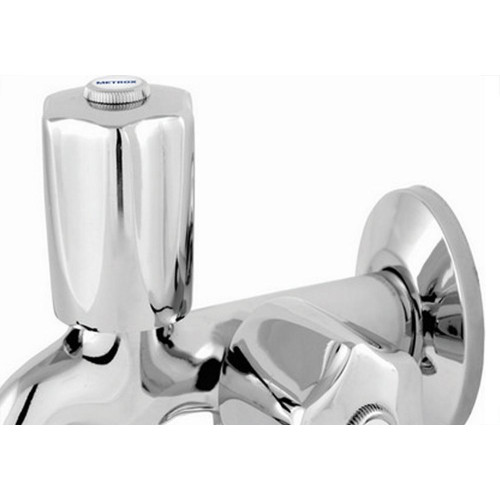 Torneira Maquina De Lavar/Tanque Metal Metrox 1428 - C-50 Lite -1/2'' X 3/4'' X 3/4'' Cromada