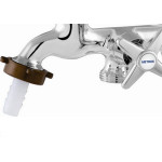 Torneira Maquina De Lavar/Tanque Metal Metrox - C-23 Lite - 1/2'' X 3/4'' X 3/4'' Cromada - 1428