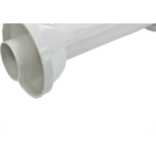 Tubo Ligacao Dacunha Branco Abs Ajustavel Com Spud 20Cm