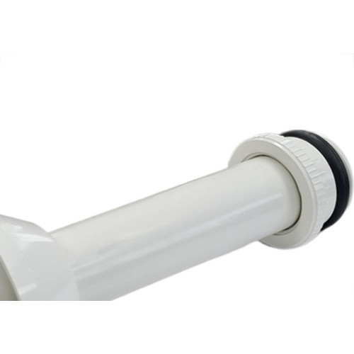 Tubo Ligacao Dacunha Branco Abs Ajustavel Com Spud 20Cm