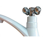 Torneira Lavatorio Abs Metrox 1194 - W-33 Mesa 1/4 Volta Branca