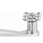 Torneira Lavatorio Metal Cromada Metrox Abs 1194 - C-33 Mesa 1/4 Volta
