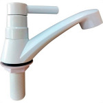 Torneira Lavatorio Abs Metrox 1194 - W-60 Mesa 1/4 Volta Branca