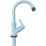 Torneira Bica Movel Lavatorio Abs Metrox 2190 - W-60 - 1/4 Volta Branca